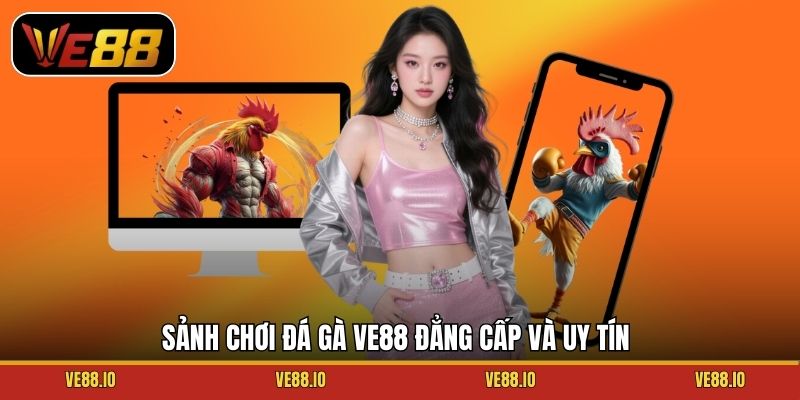 Sảnh chơi đá gà Ve88 đẳng cấp và uy tín